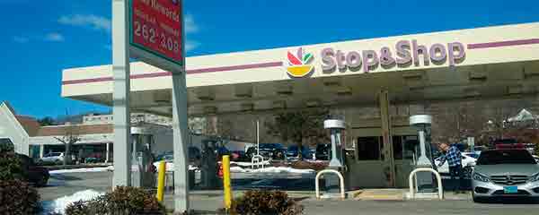 Gas reward points Stop&Shop